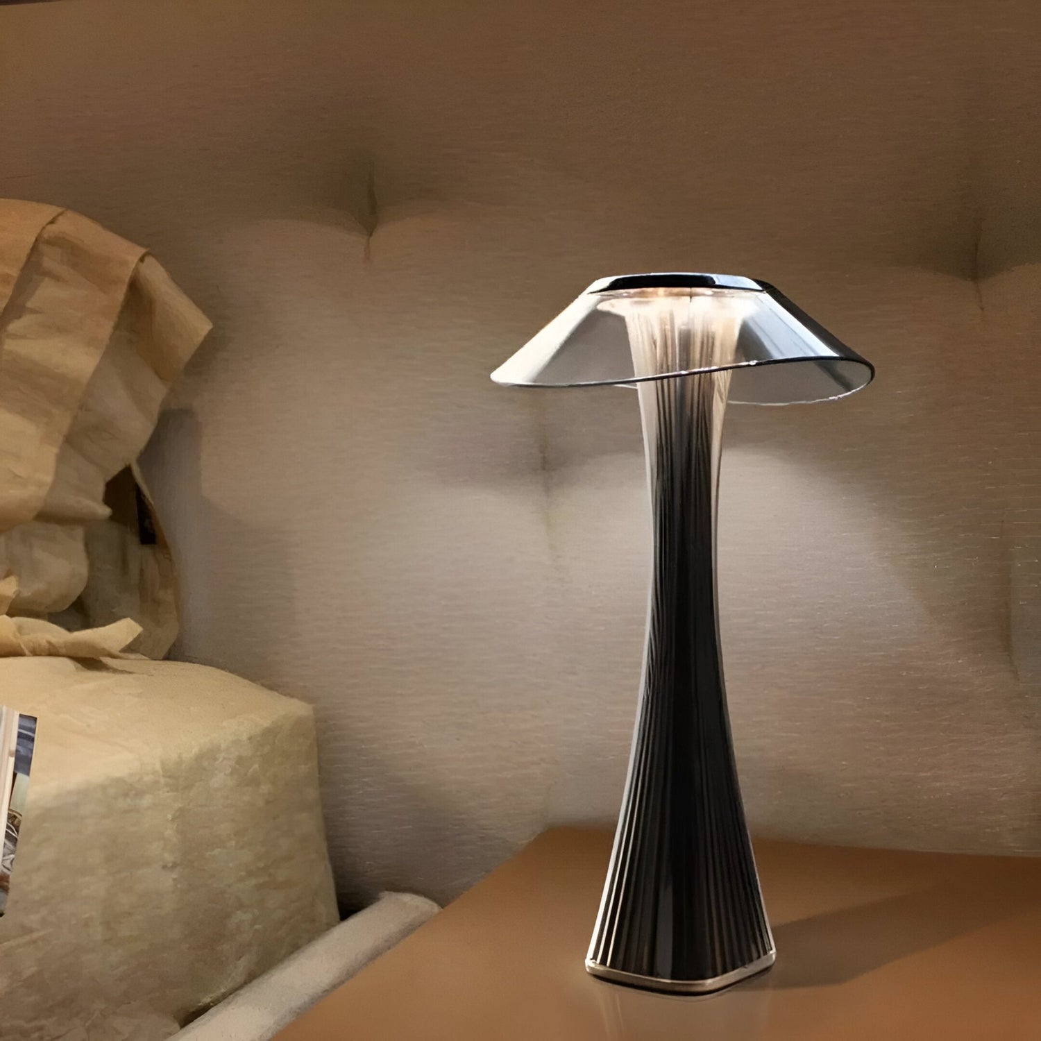 Marveine Diamond LED Table Lamp with Luxe Design