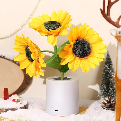Marveine Radiant Sunflower LED Table Lamp