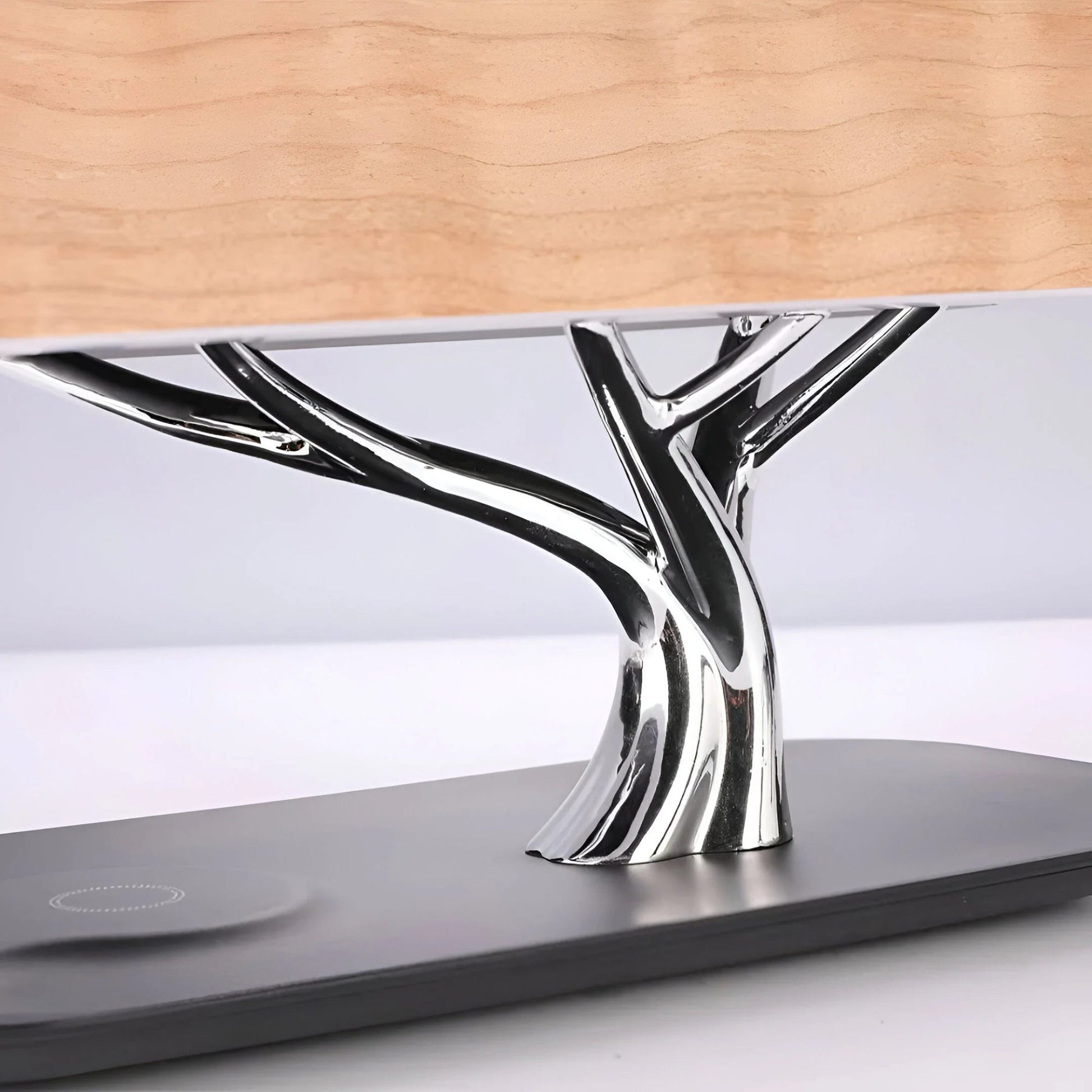 Marveine Table Lamp with Built-in Speaker and Wireless Charger